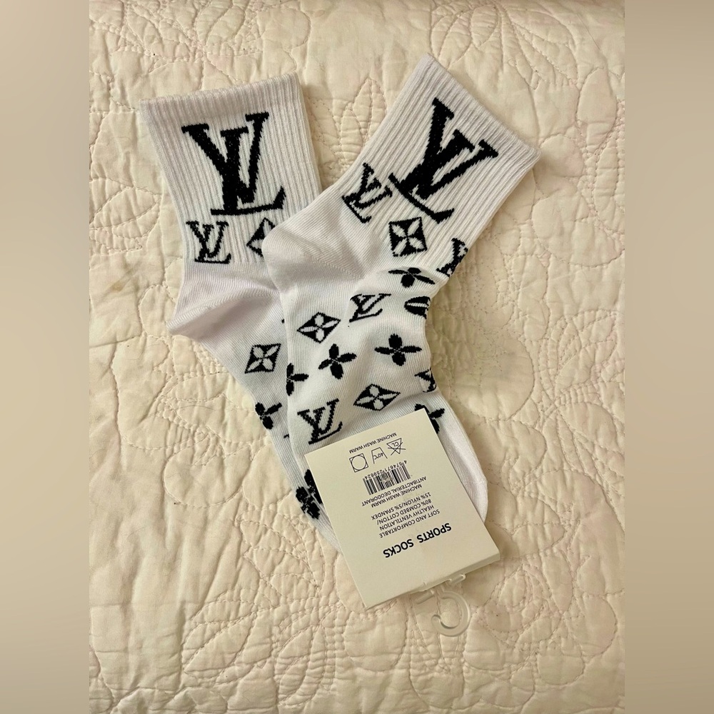 📌Luxury Monogram Socks📌 - Picture 10 of 14
